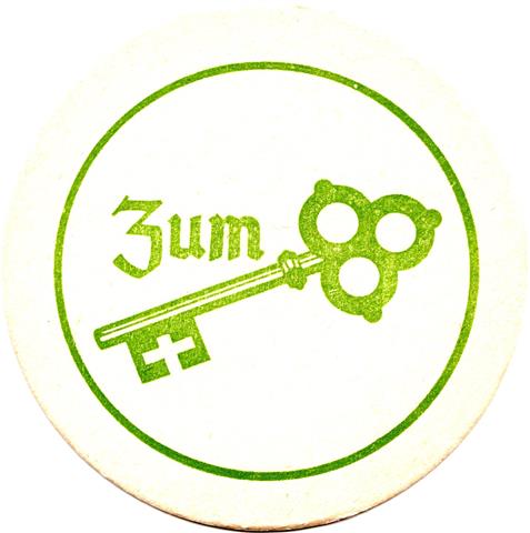 d�sseldorf d-nw zum schl�ssel gemein 1a (rund215-zum schl�ssel-hellgr�n)